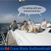 NauticEd's crewmate authentification allows sailors to authenticate each other's sailing time
