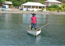 Our guide Maurice, Cumberland Bay, St. Vincent