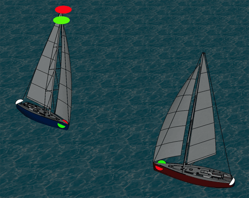 The Vessel sailing 