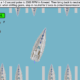 Sailboat docking sequence with RPM instructions. Gear lever in neutral. Ensure 2-sec gear pause for safety.