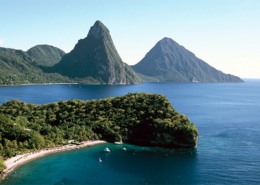 St Lucia Pitons