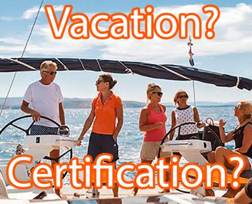 Vacation or a certification?