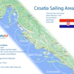 Croatia Sailing locations