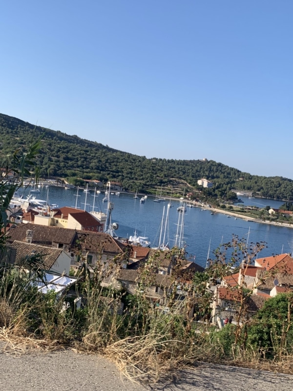 Chartering in Central Croatia - View of the Viz Harbor