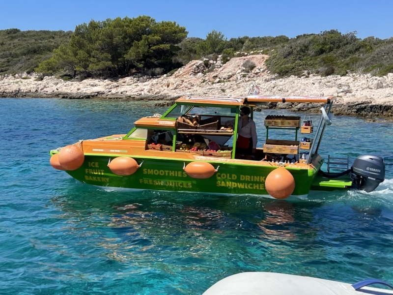 Chartering in Central Croatia - Pastries and fruit anyone?