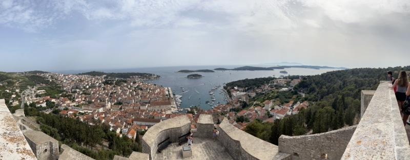 Chartering in Central Croatia - Hvar Fortress