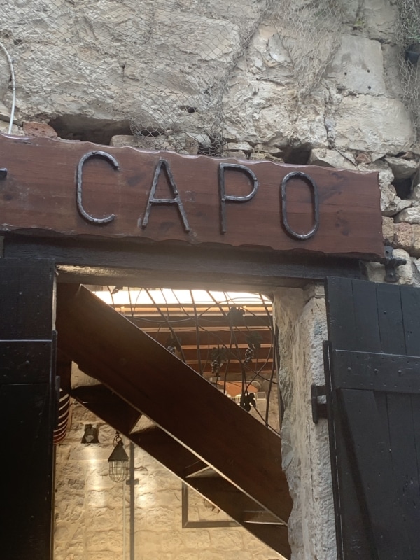 Chartering in Central Croatia - Restaurant Capo in Trogir
