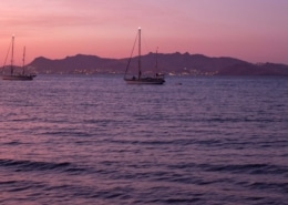 Dodecanese Sailing Itinerary - sailboats during sunset