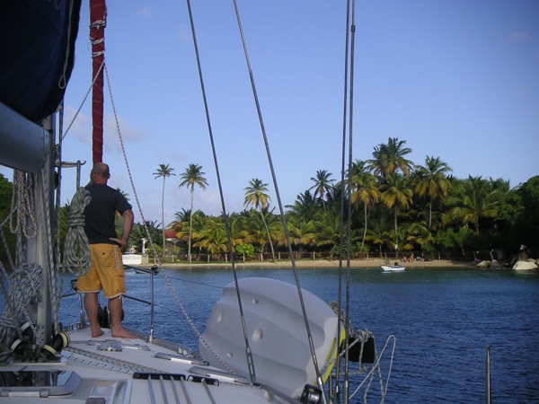 sailing in guadaloupe islands