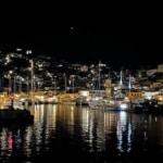 Saronic Gulf marine at night