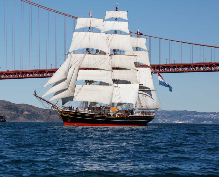 Stad Amsterdam Clipper Ship in San Franscisco