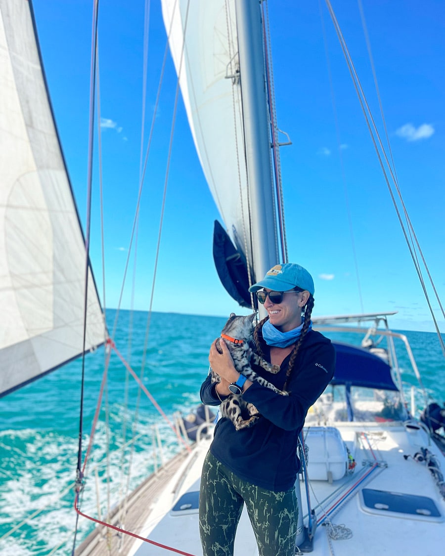 Meet instructor Audrey Allgood - on the bow