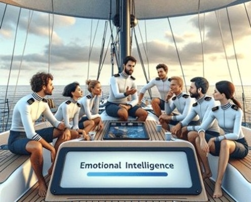 Sailing emotional intelligence support group on a boat