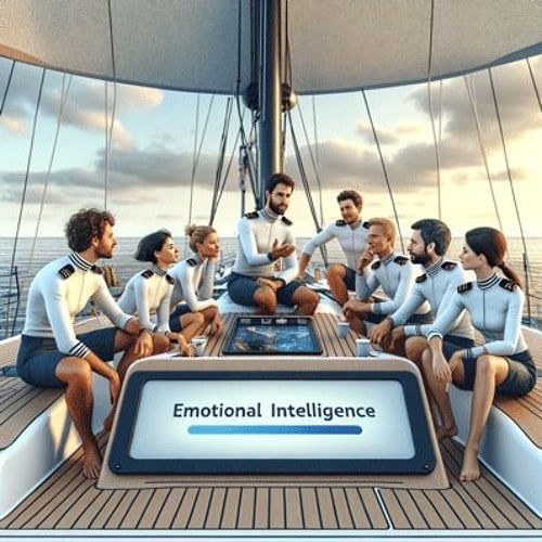 Sailing emotional intelligence support group on a boat
