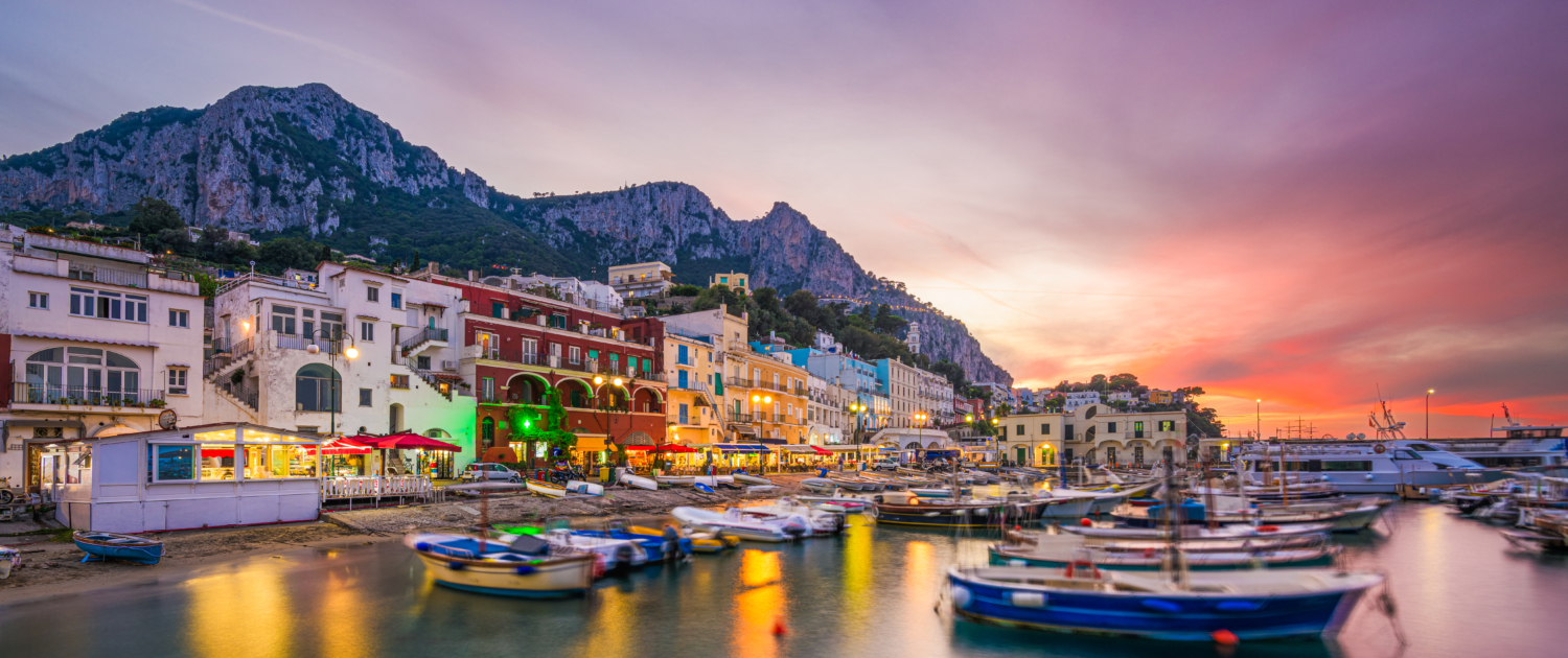 Capri, Italy Sunset