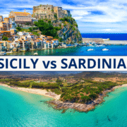 Sicily vs Sardinia, Italy, Mediterranean