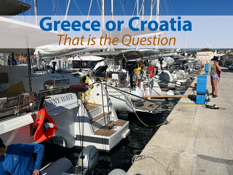 Greece vs Croatia NauticEd Sailing Blog