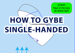 Sailing guide: Tips on how to gybe single-handed