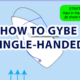 Sailing guide: Tips on how to gybe single-handed