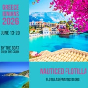 Greece Ionian sailing adventure 2026, June 13-20. Explore by boat or cabin with Nauticed Flotilla.