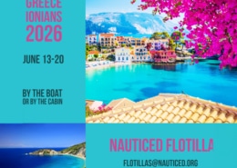 Greece Ionian sailing adventure 2026, June 13-20. Explore by boat or cabin with Nauticed Flotilla.