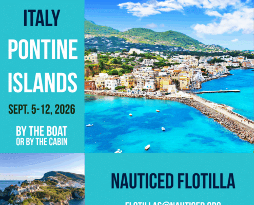 Sail the stunning Pontine Islands, Italy, with Nauticed Flotilla, September 5-12, 2026. Adventure awaits!