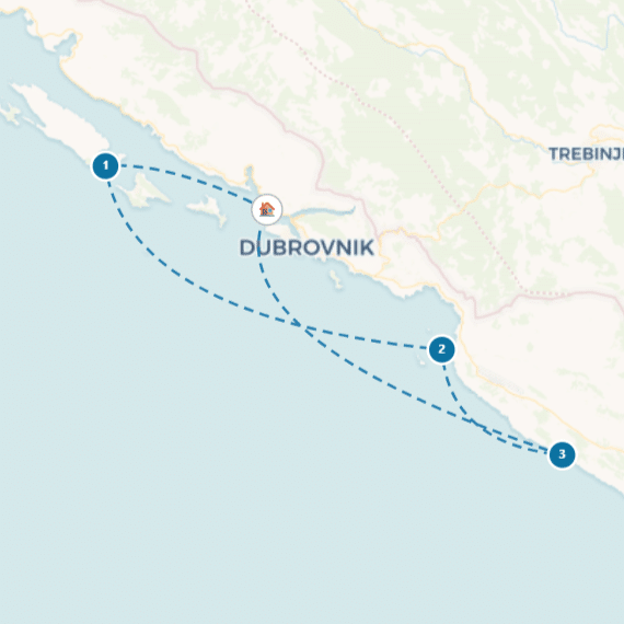 bd11-sailing-route-900x600-dubrovnik Sailing route map near Dubrovnik with three destinations on the Adriatic Sea coastline.